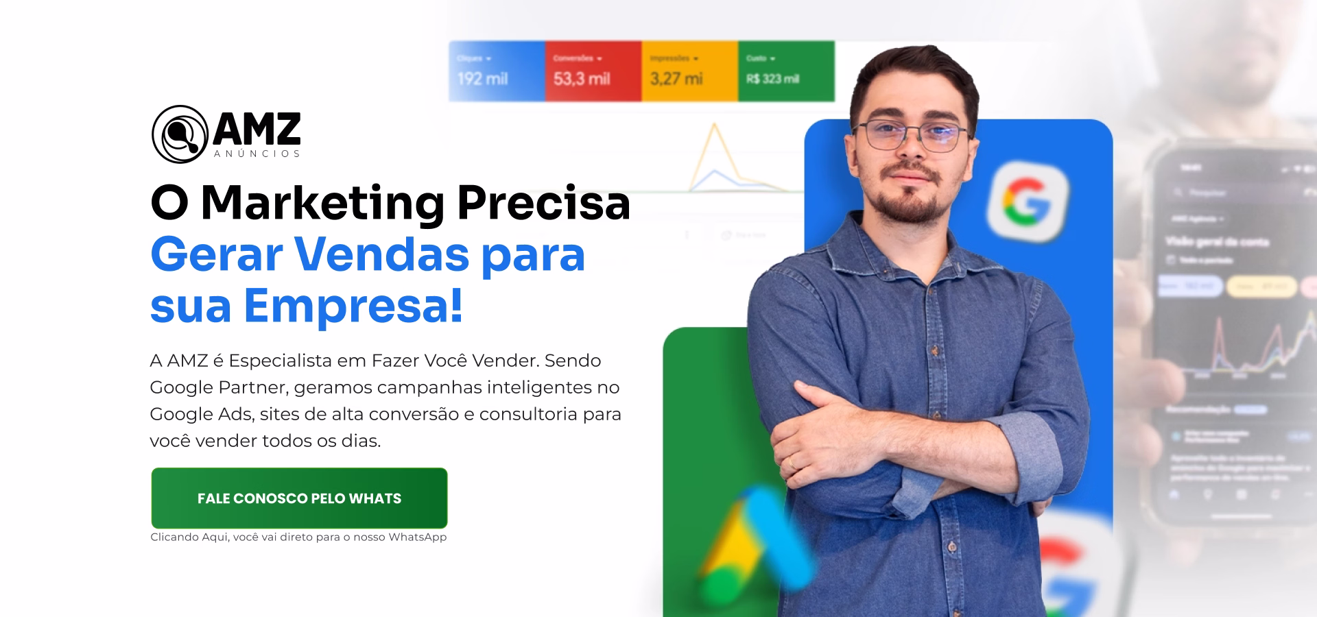 Abertura do projeto AMZ, criado pela Agência WJ.