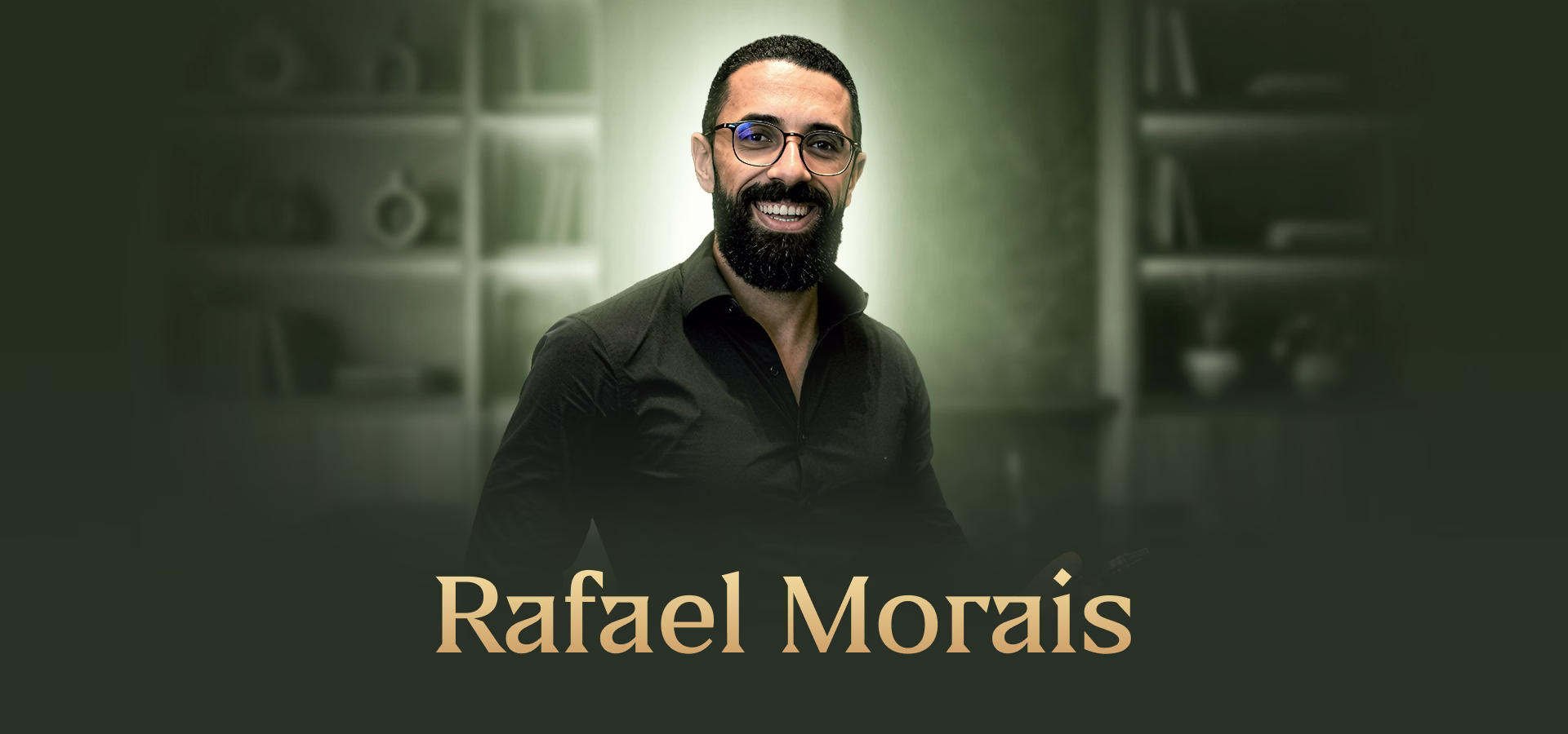 Abertura do projeto Rafael Morais · Apresentação, criado pela Agência WJ.